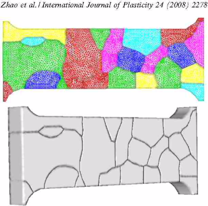 Grain scale digital image correlation: three-dimensional grain-scale plastic surface deformation of an aluminum oligocrystal