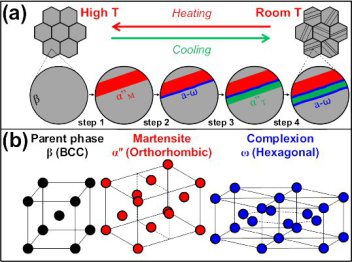 Complexion-mediated martensitic phase transformation in Titanium